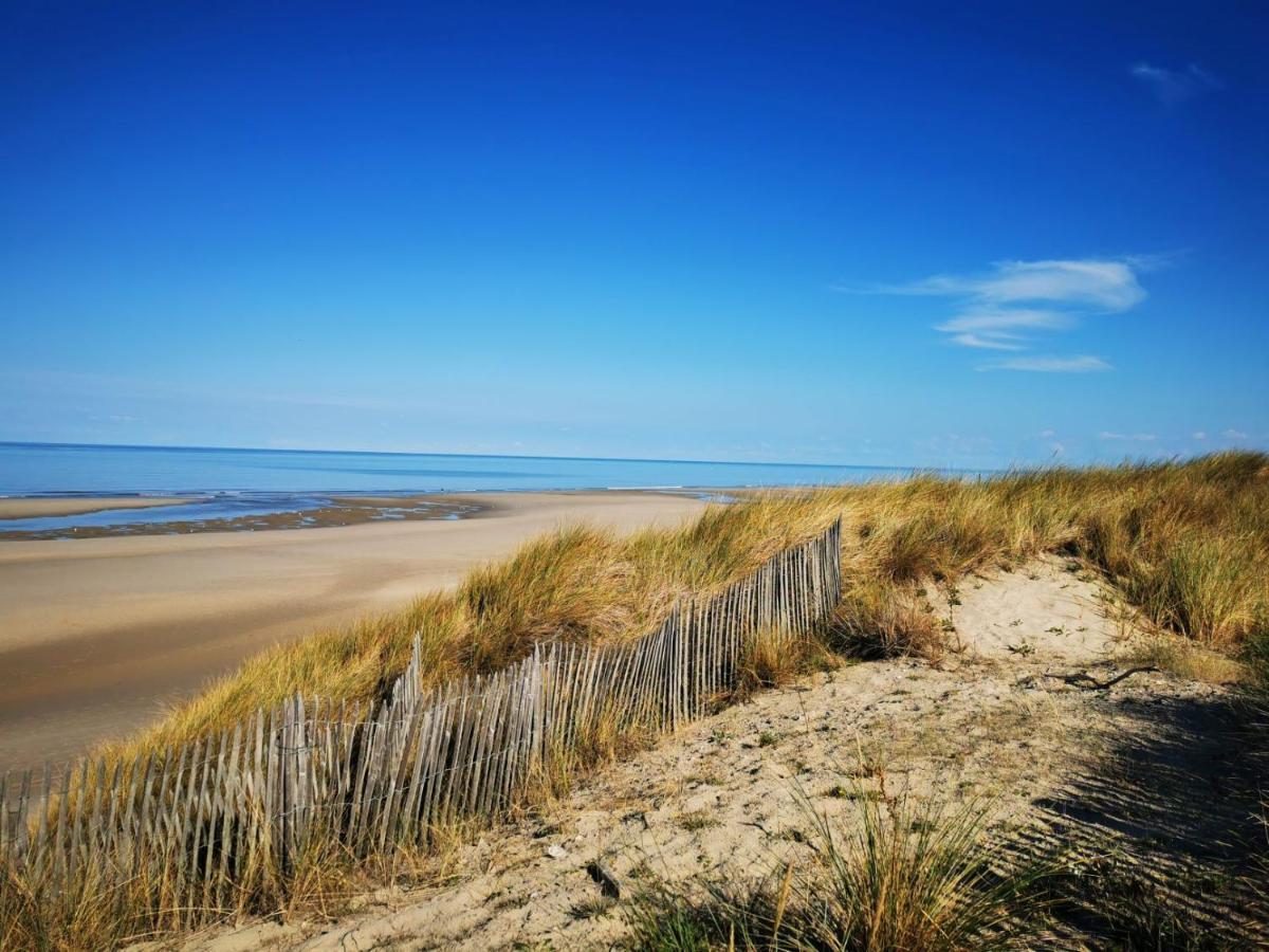 Appartement à quelques pas de la plage avec jardin Merlimont-Plage Exterior foto
