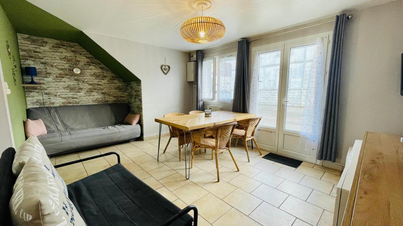 Appartement à quelques pas de la plage avec jardin Merlimont-Plage Exterior foto